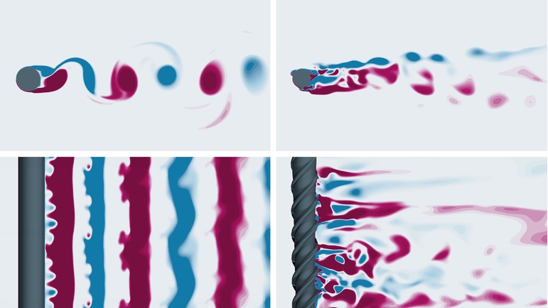Simulation of vortices