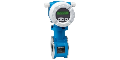 Picture of electromagnetic flowmeter Proline Promag 10D for basic applications in the water industry