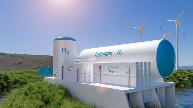 Green hydrogen plant